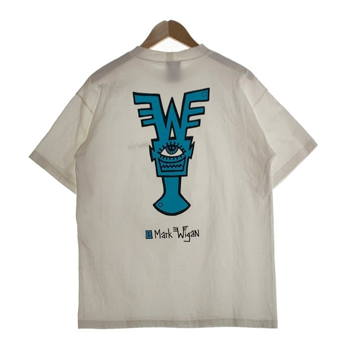 Mark Wigan マーク ウィガン コットン 両面プリント 半袖 Tシャツ ホワイト Size One Size 福生店