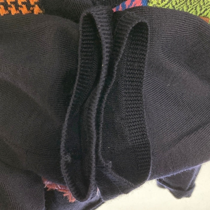 COMME des GARCONS SHIRT コムデギャルソンシャツ W27501 ウール パッチワーク セーター ネイビー sizeM 瑞穂店
