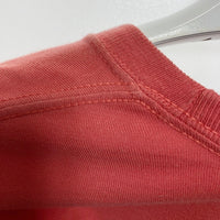 STUSSY ステューシー PEACE AND LOVE プリントロングＴシャツ レッド sizeM 瑞穂店