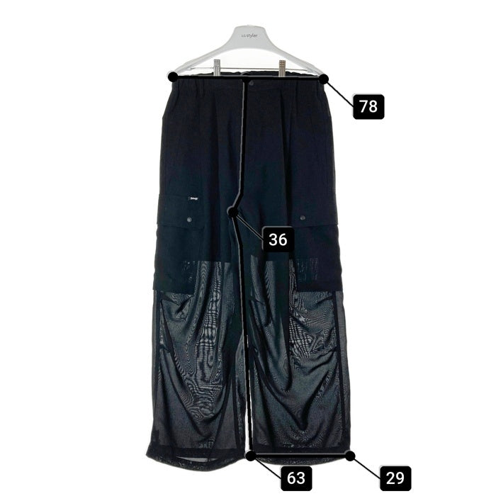 schott ショット カーゴパンツ 782-5110012 ブラック SizeL 瑞穂店