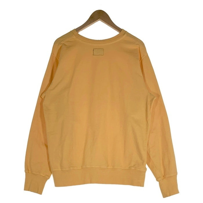 THE NORTH FACE PURPLE LABEL ノースフェイス パープルレーベル 10oz Mountain Crew Neck Sweat クルーネックスウェットトレーナー イエロー NT6303N Size L 福生店