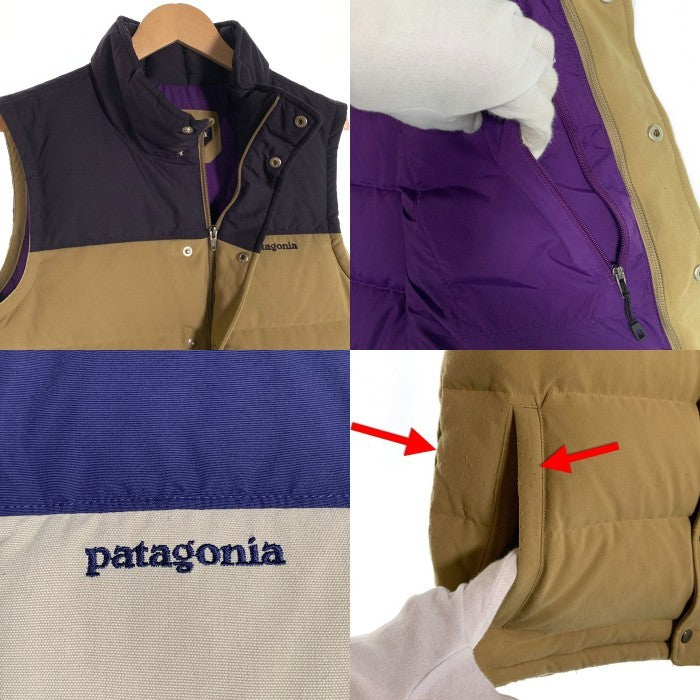 patagonia パタゴニア BIVY DOWN VEST ダウンベスト ベージュ ダーク