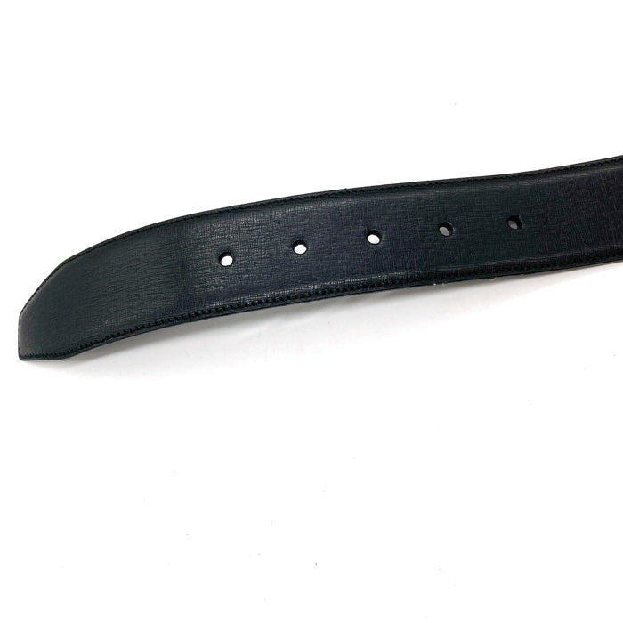 DOLCE&GABBANA ドルチェアンドガッバーナ DGバックル レザーベルト ブラック Size 100cm-40インチ 瑞穂店