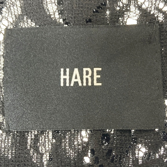 HARE ハレ HA030006ST フラワーレースジャケット ブラック sizeF 瑞穂店