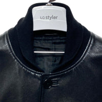 UNITED ARROWS ユナイテッドアローズ 3225-699-1299 green label relaxing  レザー ジャケット ブラック sizeM 瑞穂店