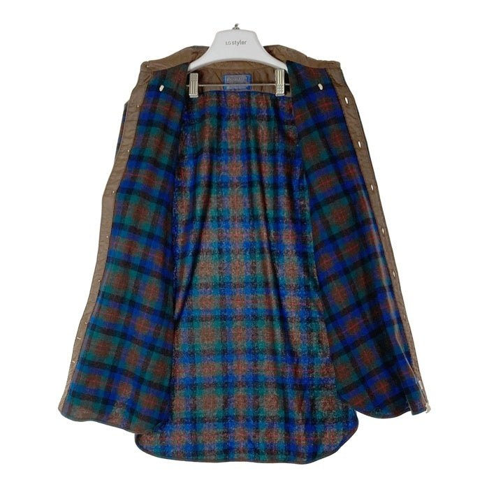 PENDLETON ペンドルトン 70's USA製 ウールシャツ エルボーパッチ ブルー×グリーン sizeM 瑞穂店