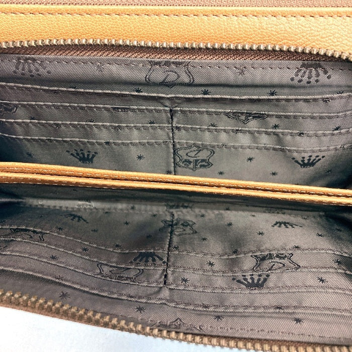 Dakota ダコタ 財布ショルダーバッグ レザー ブラウン 瑞穂店