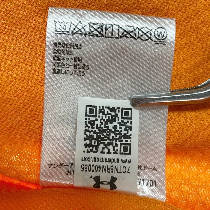 UNDER ARMOUR アンダーアーマー 読売ジャイアンツ 阿部慎之助 レプリカ 半袖 ユニフォーム オレンジ sizeSM 瑞穂店