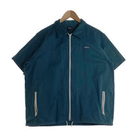 NOAH ノア  コットン ジップアップ 半袖 シャツ グリーン 20-051-122-0001-1-0 Size XL 福生店