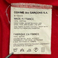 COMME des GARCONS SHIRT コムデギャルソンシャツ Ｔシャツ レッド SizeＳ 瑞穂店