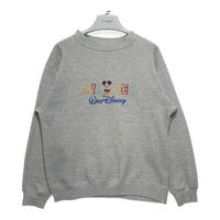 Hanes ヘインズ メキシコ製 90's MICKEY WALT DISNEY スウェットトレーナー グレー sizeM 瑞穂店