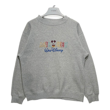 Hanes ヘインズ メキシコ製 90's MICKEY WALT DISNEY スウェットトレーナー グレー sizeM 瑞穂店