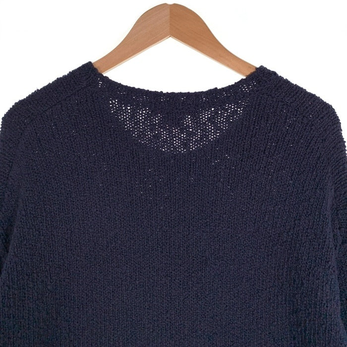 SUPREME シュプリーム 24SS Bouclé Small Box Sweater ブークレ スモール ボックス セーター ネイビー Size XL 福生店