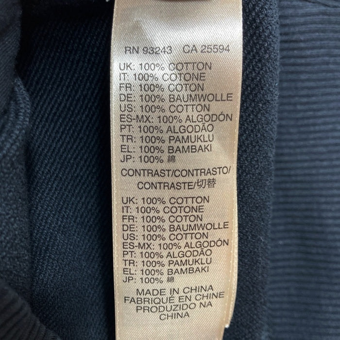 DIESEL ディーゼル  スウェットパーカー デニム フード ブラック sizeXS 瑞穂店