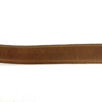 MOTO モト solid brass バックル レザーベルト ブラウン size2 瑞穂店