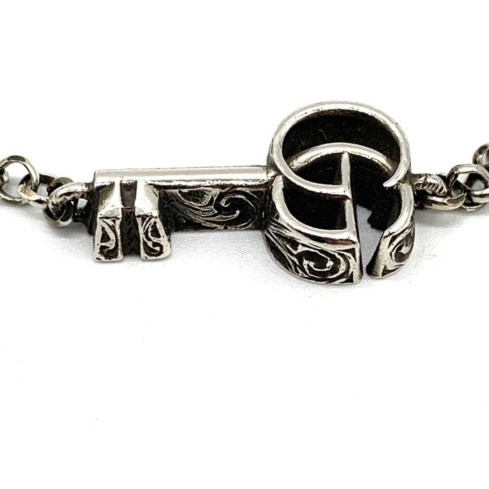 Gucci グッチ GGマーモント アラベスク キー チェーンブレスレット シルバー Size 16 (16-17cm) 福生店