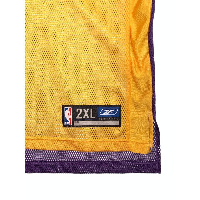 Reebok リーボック L.A LAKERS KOBE レイカーズ コービー アメフトシャツ メッシュ Size 2XL 福生店