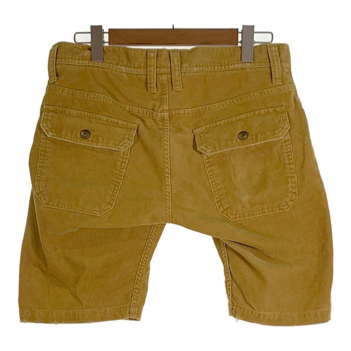 TMT ティーエムティー CORDUROY BUSH SHORTS コーデュロイブッシュショーツ ショートパンツ イエロー TPT-S1714 Size L 福生店