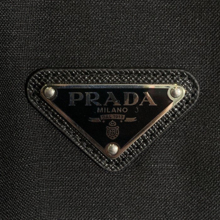 PRADA プラダ モヘア ウール トラックジャケット サイドライン ブラック 三角プレート SGC199 S231 G54 Size 56 福生店