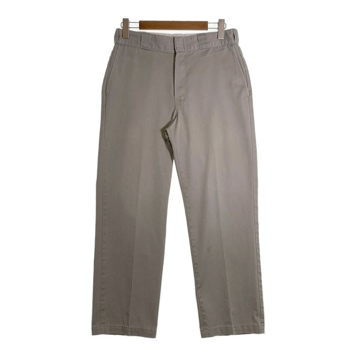 90`s DICKIES ディッキーズ 874 ワークパンツ シルバー USA製 Size ウエスト約84cm 福生店
