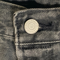 LEVI'S リーバイス ボタン裏3518 USED加工 ビッグE 赤耳 セルビッチ デニム パンツ ブラック 00501-3518 Size W32 L32 福生店