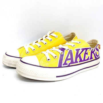 CONVERSE コンバース ALL STAR LOW REACT2.0 NBA レイカーズ キャンバスローカットスニーカー イエロー 1SD539 Size 26cm 瑞穂店