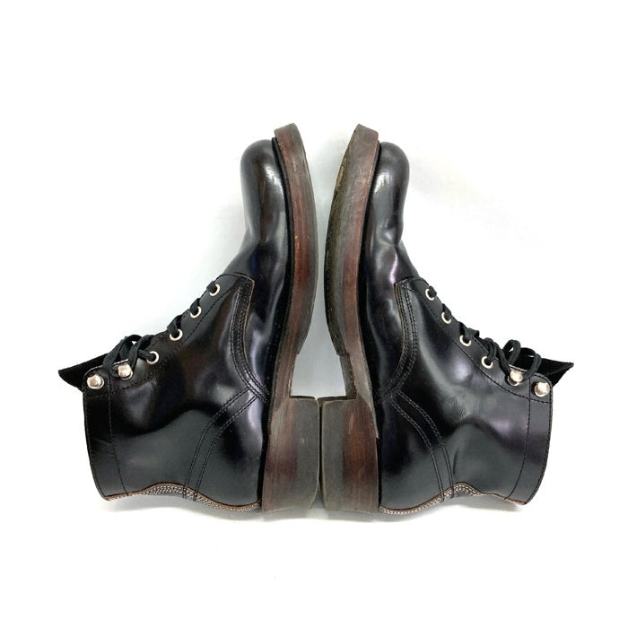 TOYS McCOY トイズマッコイ TMA2307 WORK BOOTS SAXON GLASS LEATHER サクソン ガラスレザー ブーツ ブラック size9.5 瑞穂店