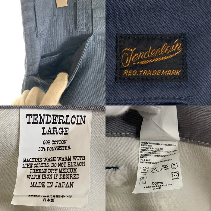 TENDERLOIN テンダーロイン ショートパンツ ハーフパンツ ブルー Size L 福生店