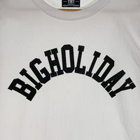 TMT ティーエムティー BIGHOLIDAY プリント ロングスリーブTシャツ ホワイト Size L相当 福生店