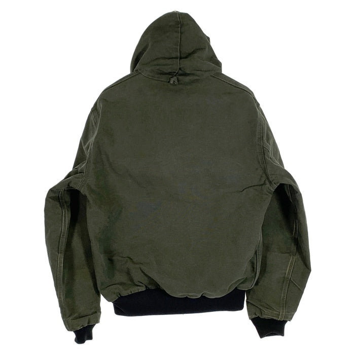 80's Carhartt カーハート ダック アクティブジャケット パーカー モスグリーン JR104 Size S 相当 福生店