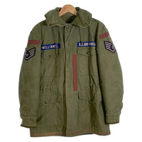 60's U.S.AIR FORCE 米空軍 フィールドジャケット オリーブ ライナー付 JOHN OWNBEY Size S-R 福生店