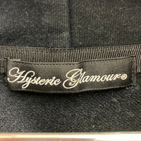 HYSTERIC GLAMOUR ヒステリックグラマー ジップアップパーカー ブラック sizeF 瑞穂店