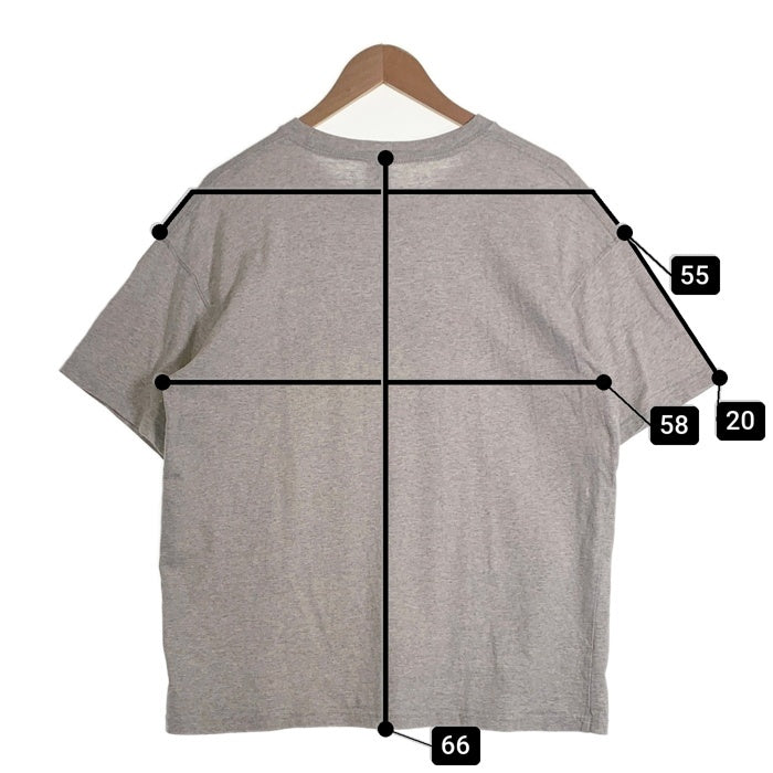 RUSSELL ATHLETIC ラッセルアスレチック JACKSON MATISSE ジャクソン マティス JM Logo Tee 半袖 Tシャツ グレー Size L 福生店