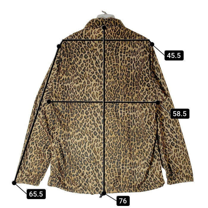 THE NORTH FACE ザノースフェイス パープルレーベル NP2352N COACH JACKET コーチジャケット ヒョウ柄 ブラウン sizeL 瑞穂店
