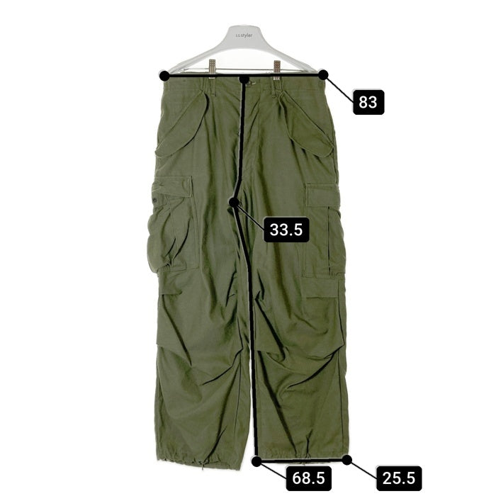 US ARMY アメリカ軍 74年会計 M-65 フィールドカーゴパンツ オリーブ sizeS-R 瑞穂店