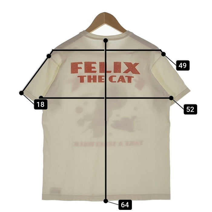 TOY'S McCOY トイズマッコイ FELIX TAKE A SPACEWALK フィリックス プリントTシャツ ホワイト Size L 福生店