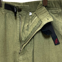 GRAMICCI グラミチ コットン リネン クライミングパンツ オリーブ GUP-17S014 Size M 瑞穂店