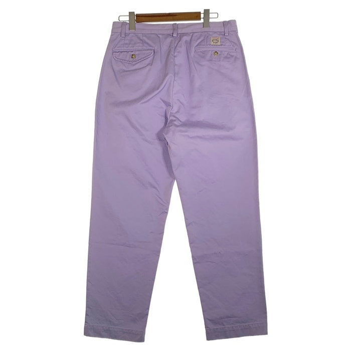 Polo by Ralph Lauren ポロラルフローレン POLO CHINO 2タックチノパンツ パープル Size 34×32 福生店