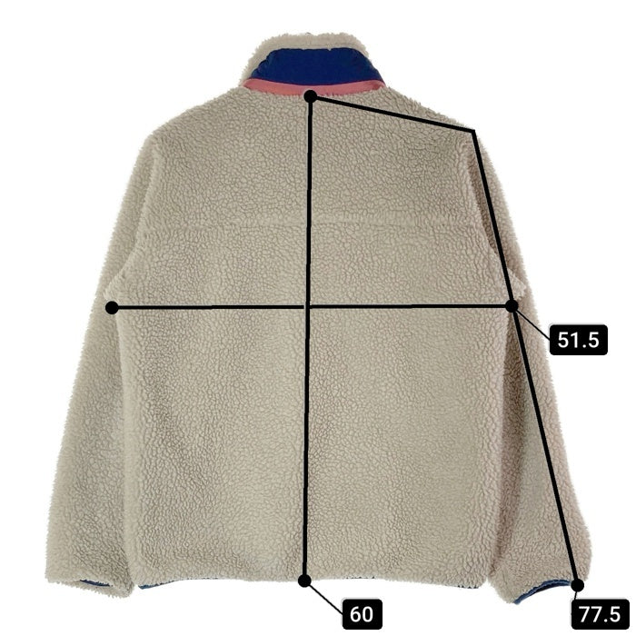 Patagonia パタゴニア 65625FA20 Kids Classic Retro-X Jacket ボアフリース ジャケット スタンドカラー ベージュ sizeキッズXL 瑞穂店