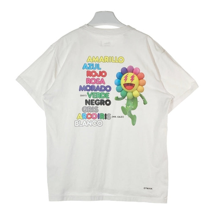 J Balvin ジェイバルヴィン x Takashi Murakami 村上隆 Album Tee アルバム Tシャツ ホワイト sizeL 瑞穂店