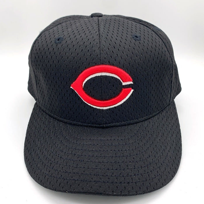 90's New Era ニューエラ MLB クリーブランド・インディアンス 59FIFTY メッシュ ベースボールキャップ ポリエステル USA製 Size 7 1/8 (56.8cm) 福生店