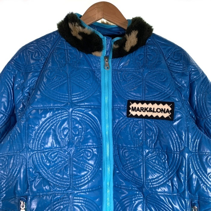 MARK&LONA マークアンドロナ 22AW Verve Quilted Jacket キルティングジャケット ダウン ブルー MLM-2D-AD10 Size 48 福生店