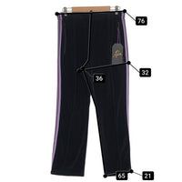 Needles ニードルズ Narrow Track Pant - C/PE Velour ナロートラックパンツ ベロア ブラック パープル –  GolRagオンラインショップ