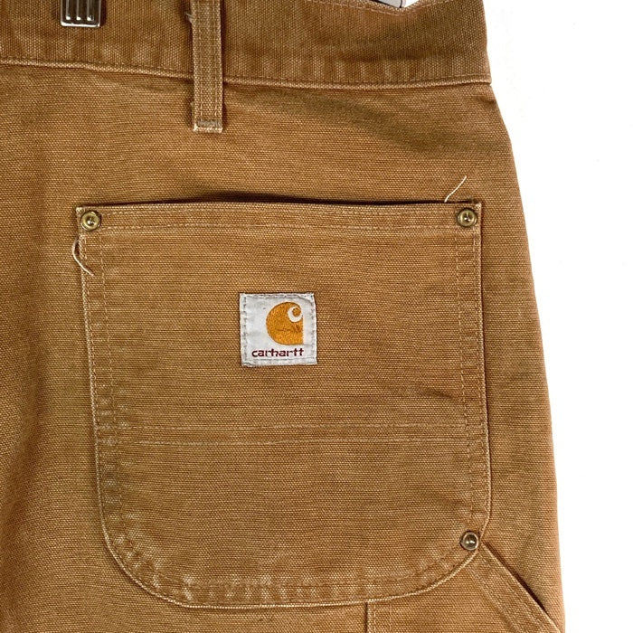 Carhartt カーハート Dungaree Fit ダブルニー ダック地 ペインターパンツ USA製 ベージュ sizeW36 瑞穂店