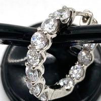 gift from New York ギフトフロムニューヨーク フルエタニティ フープピアス シルバー925 プラチナコーテイング 瑞穂店