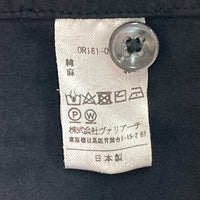 OURET オーレット フード付き コットンリネン シャツコート ブラック size1 瑞穂店