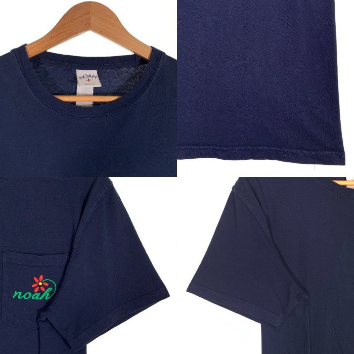 NOAH ノア 22SS Florist Pocket Tee フローリスト ポケットTシャツ ネイビー Size M 福生店