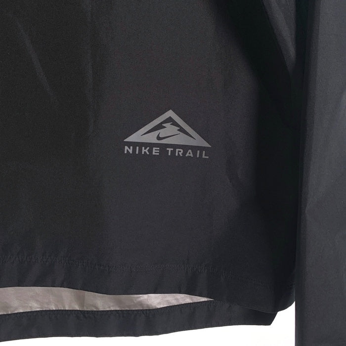 NIKE ナイキ TRAIL GTX トレイルフーディー ジップアップ ジャケット ブラック GORE-TEX ゴアテックス DM4660-010 Size 2XL 福生店