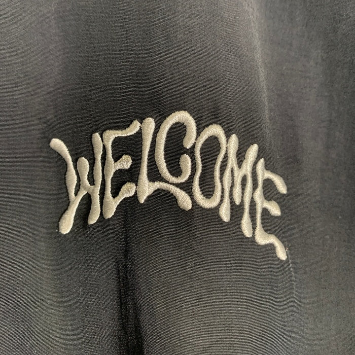WELCOME SKATEBOARDS ウェルカムスケートボード Shattar Full-Zip Sherpa Fleece ボアフリースジャケット ジップアップ ブラック Size L 福生店