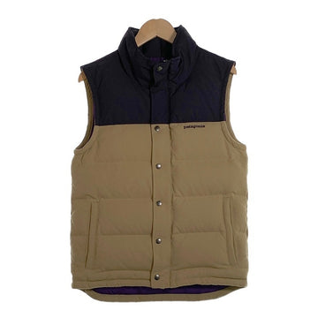 patagonia パタゴニア BIVY DOWN VEST ダウンベスト ベージュ ダークパープル 27585FA13 Size XS 福生店